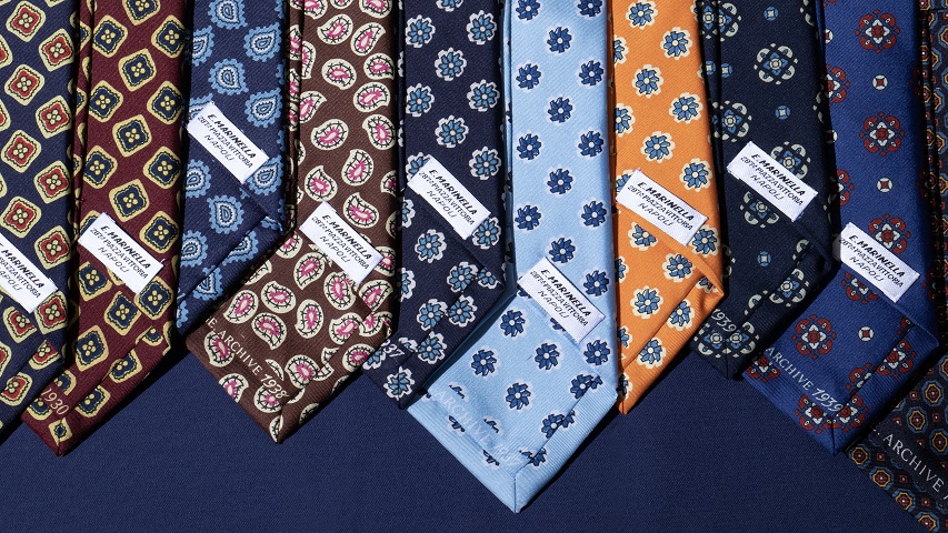 TIES 】アーカイブタイコレクション～ALL LINE UP～ | E.Marinella