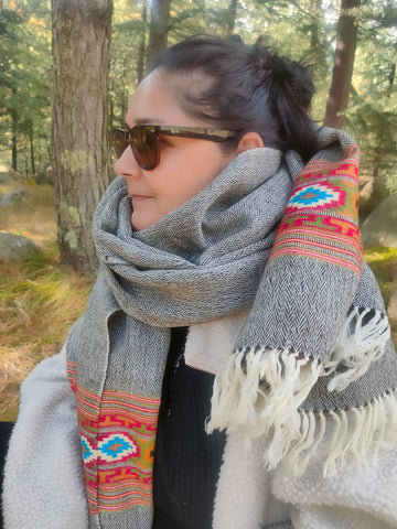 Yak Wool Shawl | Yak wool scarf 2025 – MARICHI 