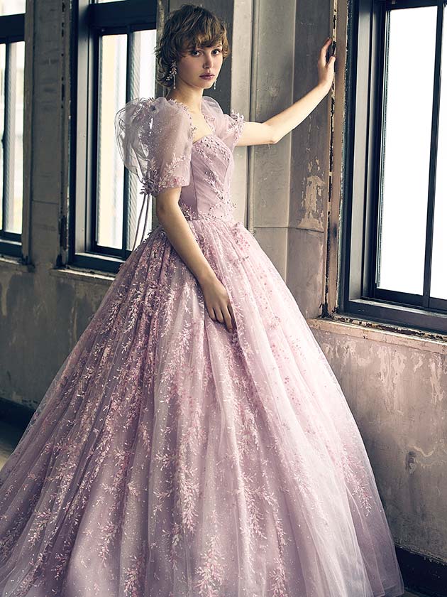 ANT0353 pink | ウエディングドレス『マリアローザ（MARIAROSA）』