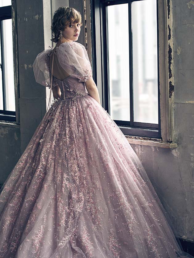 ANT0353 pink | ウエディングドレス『マリアローザ（MARIAROSA）』