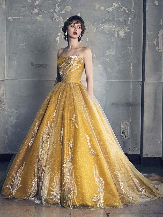 ANT0348 mustard | ウエディングドレス『マリアローザ（MARIAROSA）』