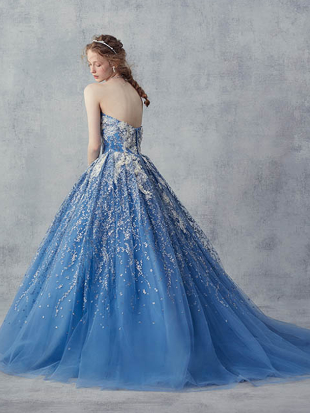 ANT0225 blue | ウエディングドレス『マリアローザ（MARIAROSA）』