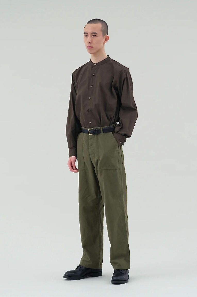 CIOTA - シオタ22AW スビンコットンムラ糸バックサテンベイカーパンツ