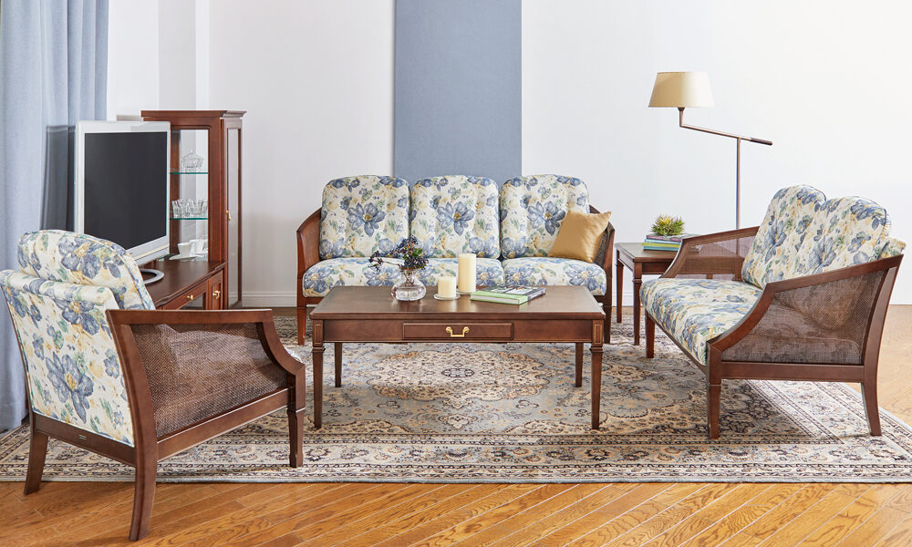 マルニ木工 地中海シリーズ 木製ドレッサー 椅子 セット マルニ木工