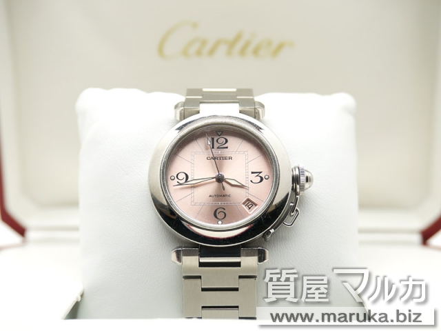 カルティエ パシャC ピンク文字盤 自動巻の買取・質預かり｜大阪の質屋