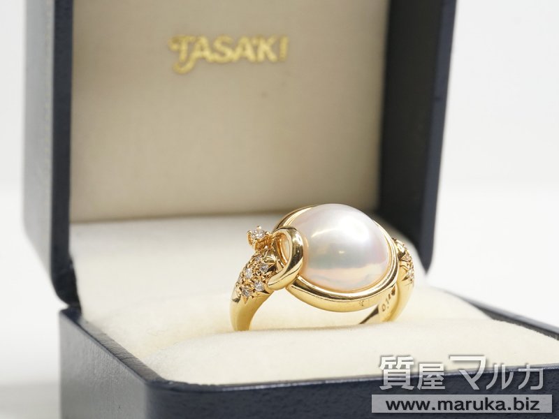 タサキ マベ真珠 リング・ネックレス セットの買取・質預かり｜大阪の
