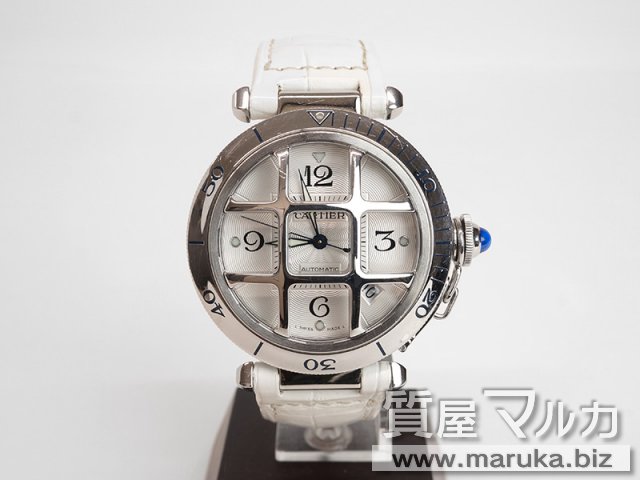 カルティエ パシャ38 自動巻 新グリッドの買取・質預かり｜大阪の質屋