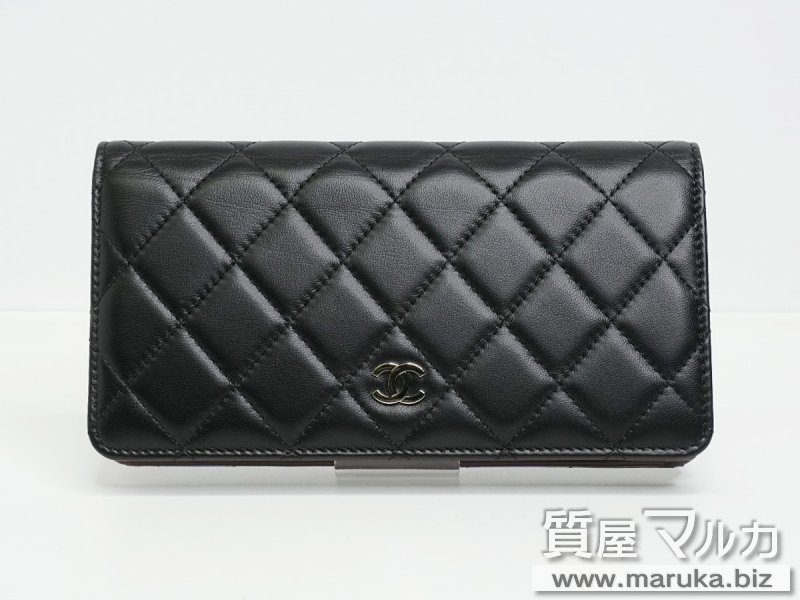 シャネル マトラッセ 2つ折長財布 ラムスキンの買取・質預かり｜大阪の