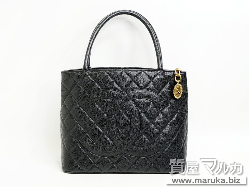 シャネル 復刻トート キャビアスキン 黒の買取・質預かり｜大阪の質屋
