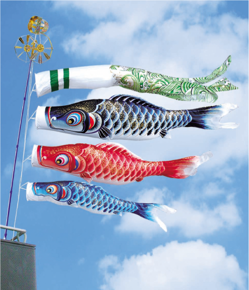 こいのぼり｜マル武人形