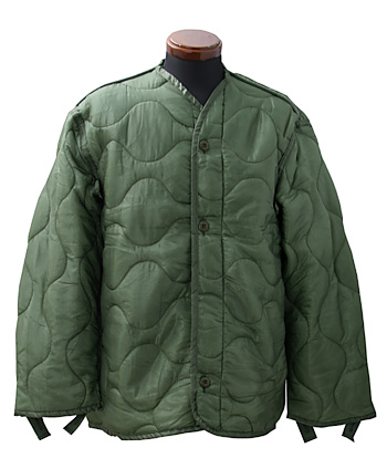 US(米軍) M65フィールドジャッケット ライナー/OD/SPO-02～04/フロント