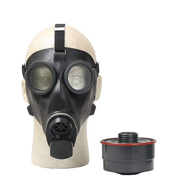 スイス軍 Sm-67 ガスマスクセット/ポリバッグ付/実物・準未使用