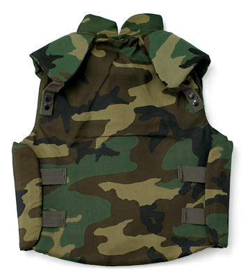 US(米軍) ウッドランドカモ・ボディアーマーベスト DLA-84/実物・未使用