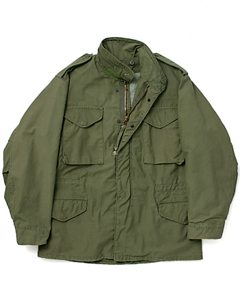 US(米軍) M65 フィールドジャケット・4th Model/プラ・ジッパー/DLA-85