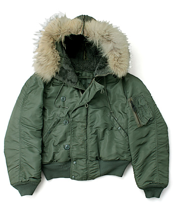 美品☆マウジー N-2B フライトジャケット ミリタリー 2way ファー