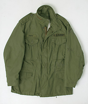 US(米軍) M65 フィールドジャケット・3rd Model/ブラス・ジッパー/DLA