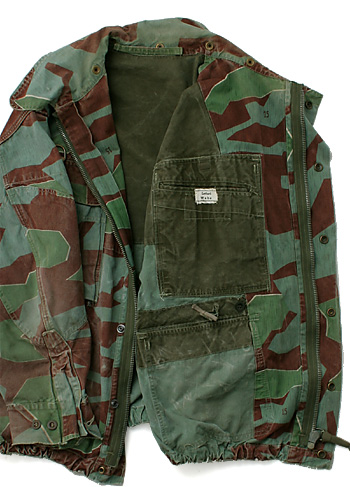 ドイツ BW (連邦軍) スプリンターカモ・ジャケット/実物・良の上