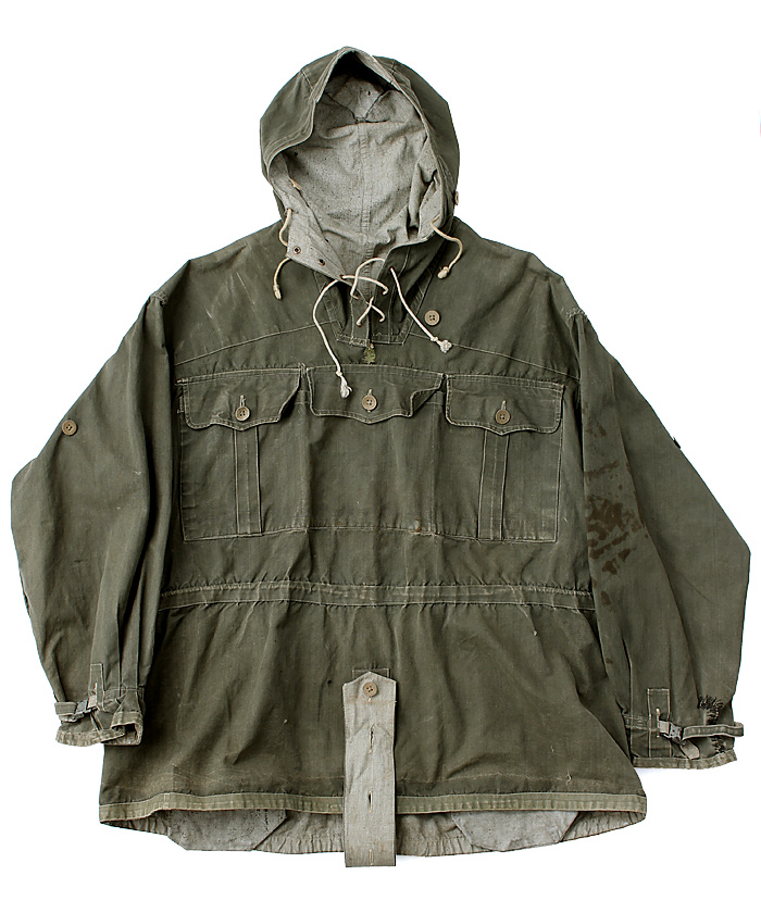 WWII ドイツ陸軍(WH)山岳猟兵、M42 1st Model 防風アノラック