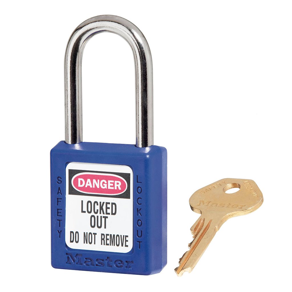 Master Lock Padlock Red Zenex 410KA-RED