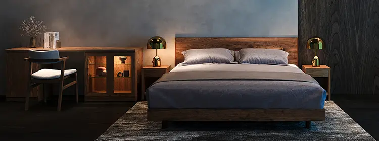 クイーンベッドの通販 / 北欧・モダン・デザイナーズブランド