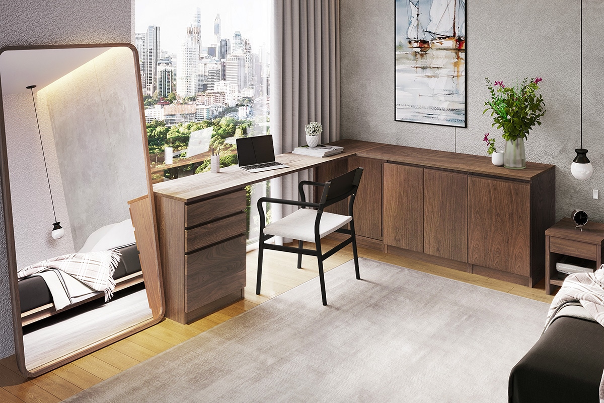 ROSHE MIRROR(幅100cm)の通販 / マスターウォール