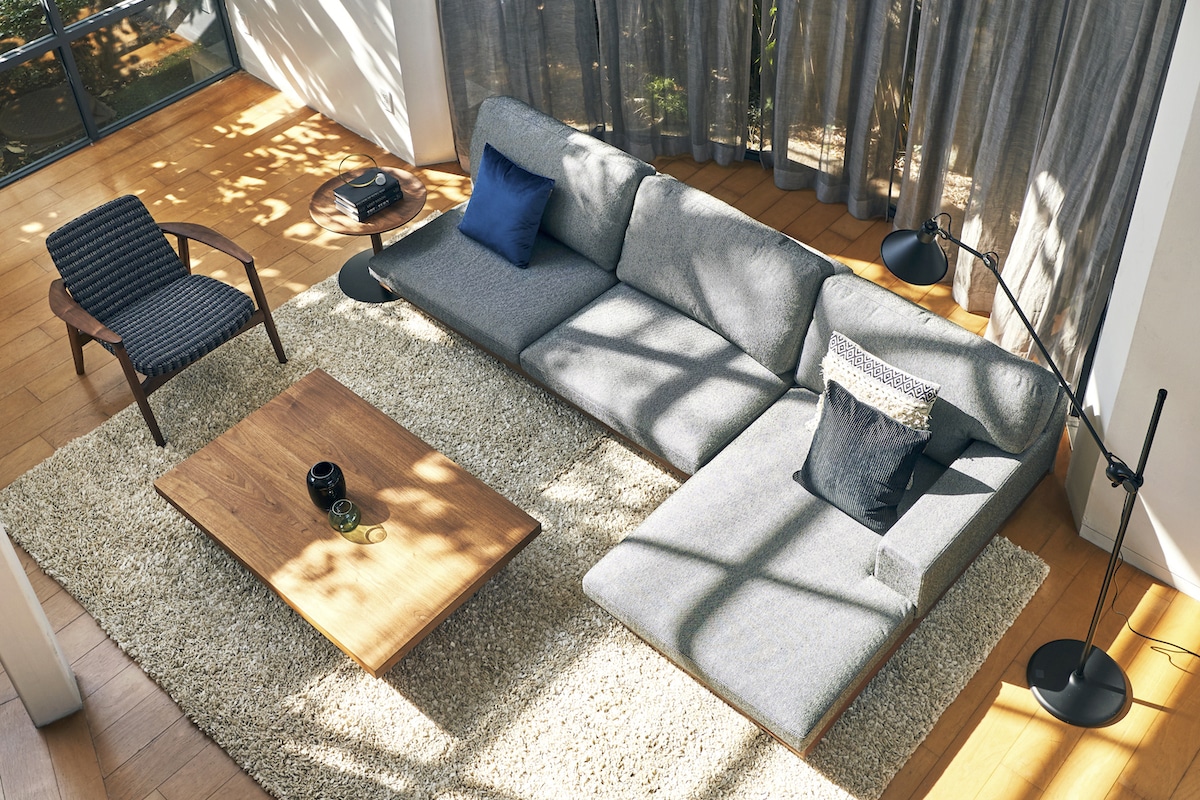 DANISH LOW LIVING TABLE(幅120cm x 奥行75cm x 高さ35cm)の通販