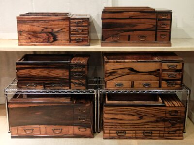 黒柿関東火鉢 骨董 ～大変希少な黒柿を材とした火鉢｜炭専門商社