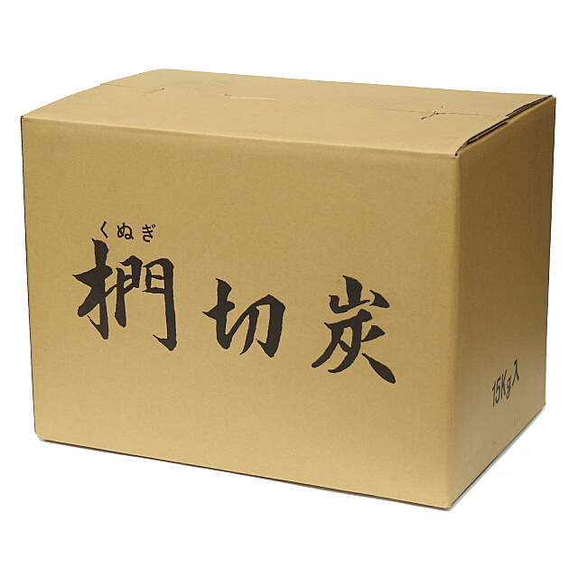 なら切炭 6kg - （暖・黒炭｜暖・黒炭）：炭専門商社 増田屋－炭・火鉢