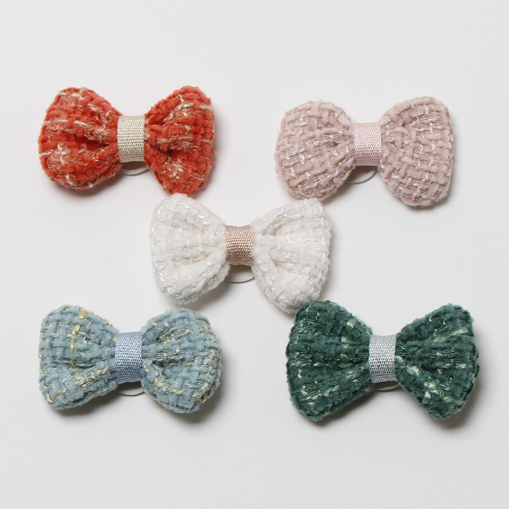 犬 リボン ツイードリボン（50入り） トリミングリボン 可愛い