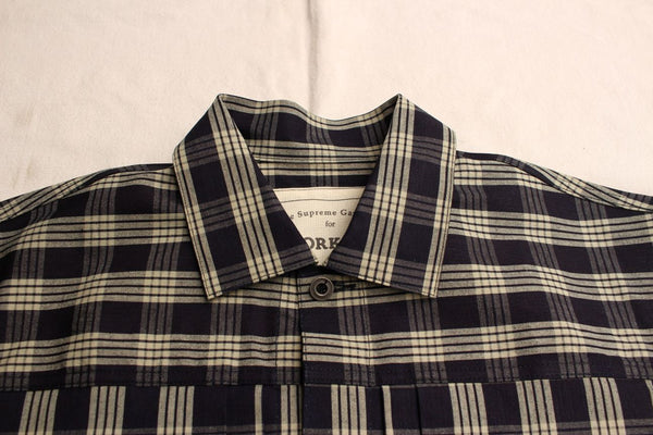 WORKERS / Lot 213 (Indigo Plaid) – McFly Online Store