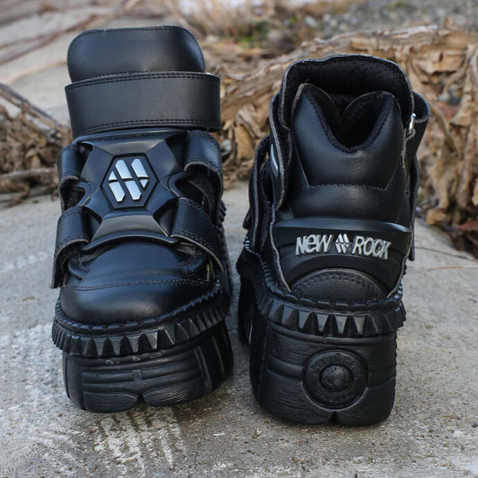 boots NEW ROCK - VEGAN NEGRO pu VEGAN - M.WALL285-V3 - Metalshop.us