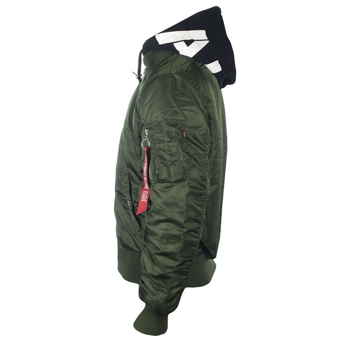 men's jacket (bomber) ALPHA INDUSTRIES - MA-1 ZHP - dark