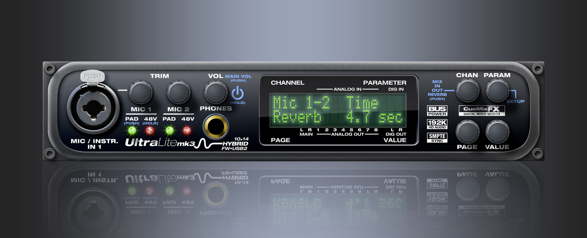 MOTU UltraLite-mk3 Hybrid