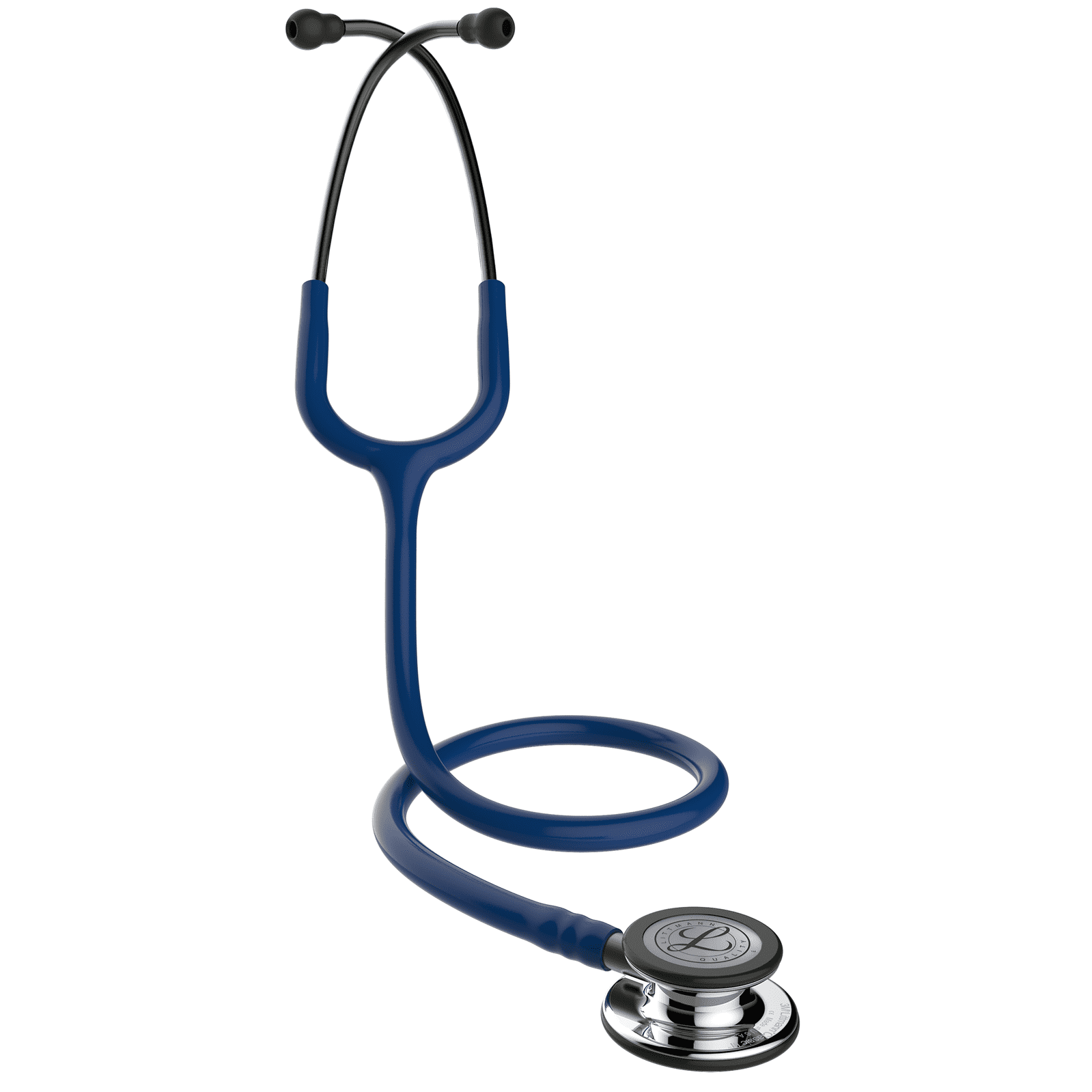 Littmann Classic III Monitoring Stethoscope: Mirror & Navy Blue 5863