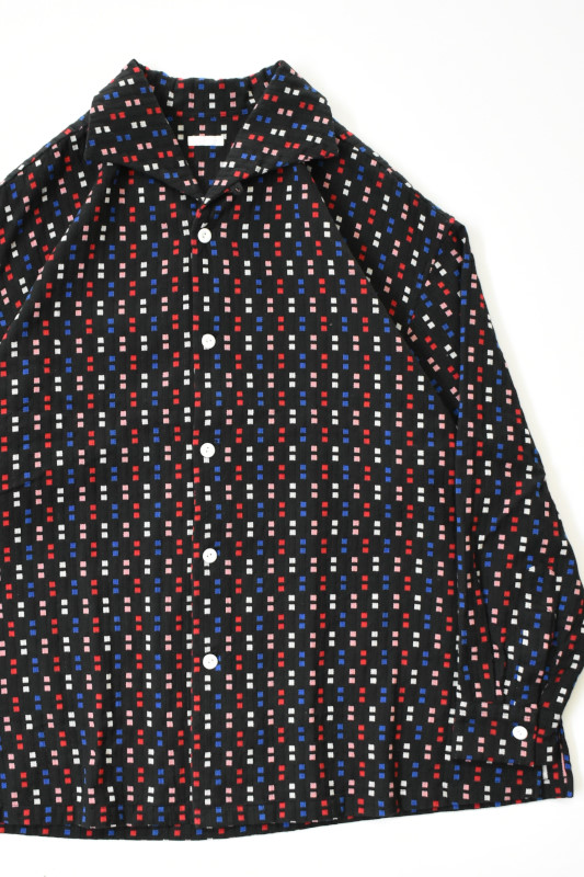 SALE!】SOWBOW (ソウボウ) SOWBOW SHIRT ONE PIECE COLLAR WIDE