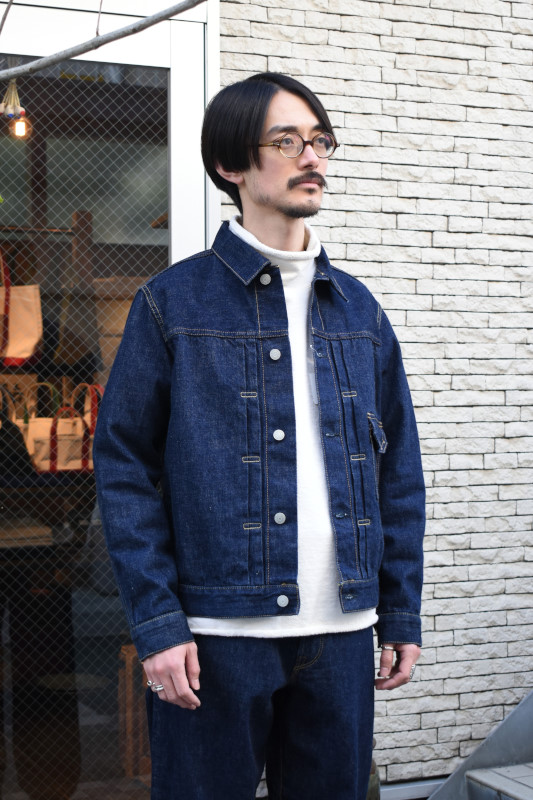 SCYE BASICS (サイベーシックス) Selvedge Denim Jacket Type1 [INDIGO]