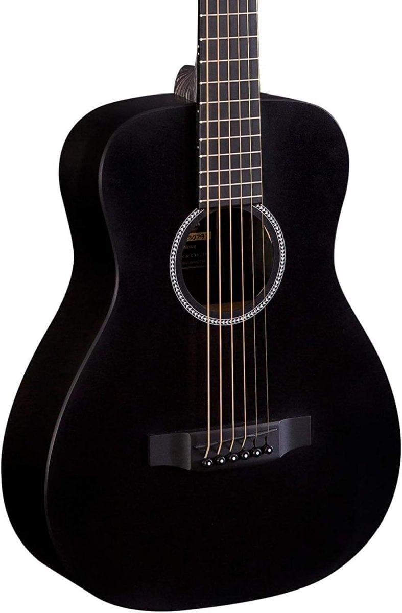 Martin LX “Little Martin” Series: Black Acoustic Guitar | Mega