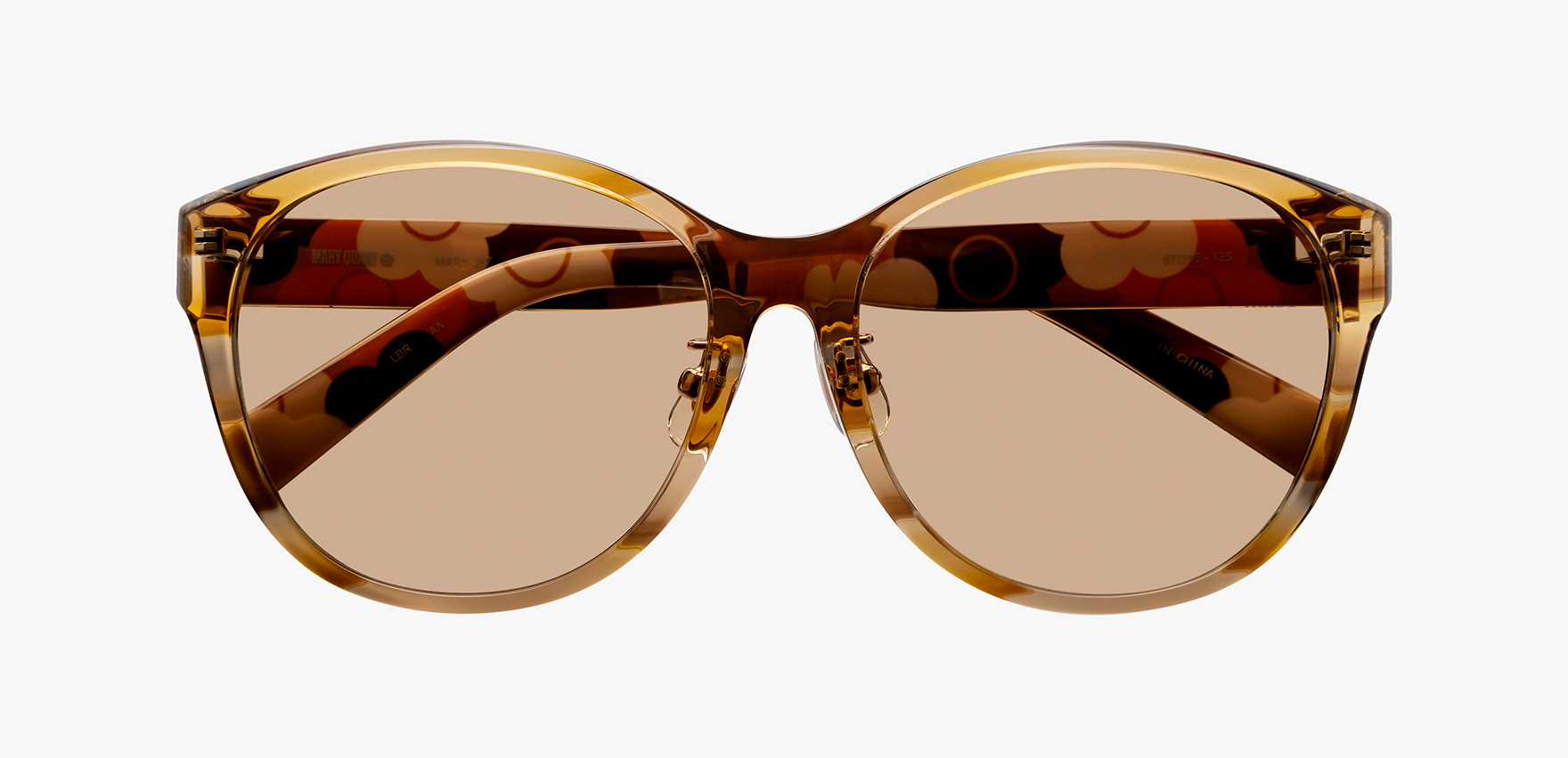 MARY QUANT MARY-317(57 ﾗｲﾄﾌﾞﾗｳﾝ): サングラス｜眼鏡市場【公式