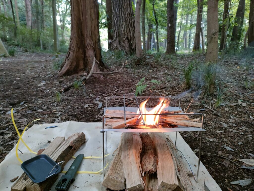 ニンジャファイヤースタンドソロ徹底レビュー！重さ300g未満の超軽量