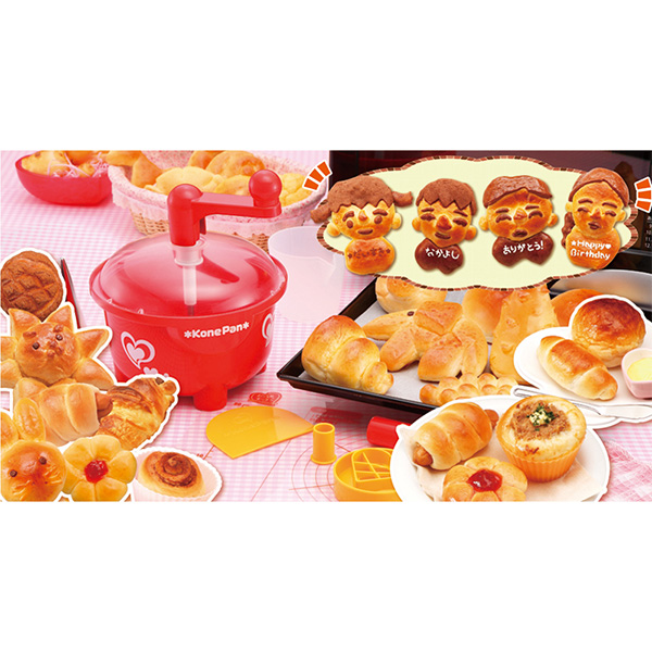 こねパン ～にがおえパンセット～｜商品情報｜株式会社メガハウス