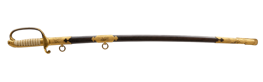 海軍士官儀礼長剣（研出鮫皮鞘）／名古屋刀剣博物館・名古屋刀剣ワールド