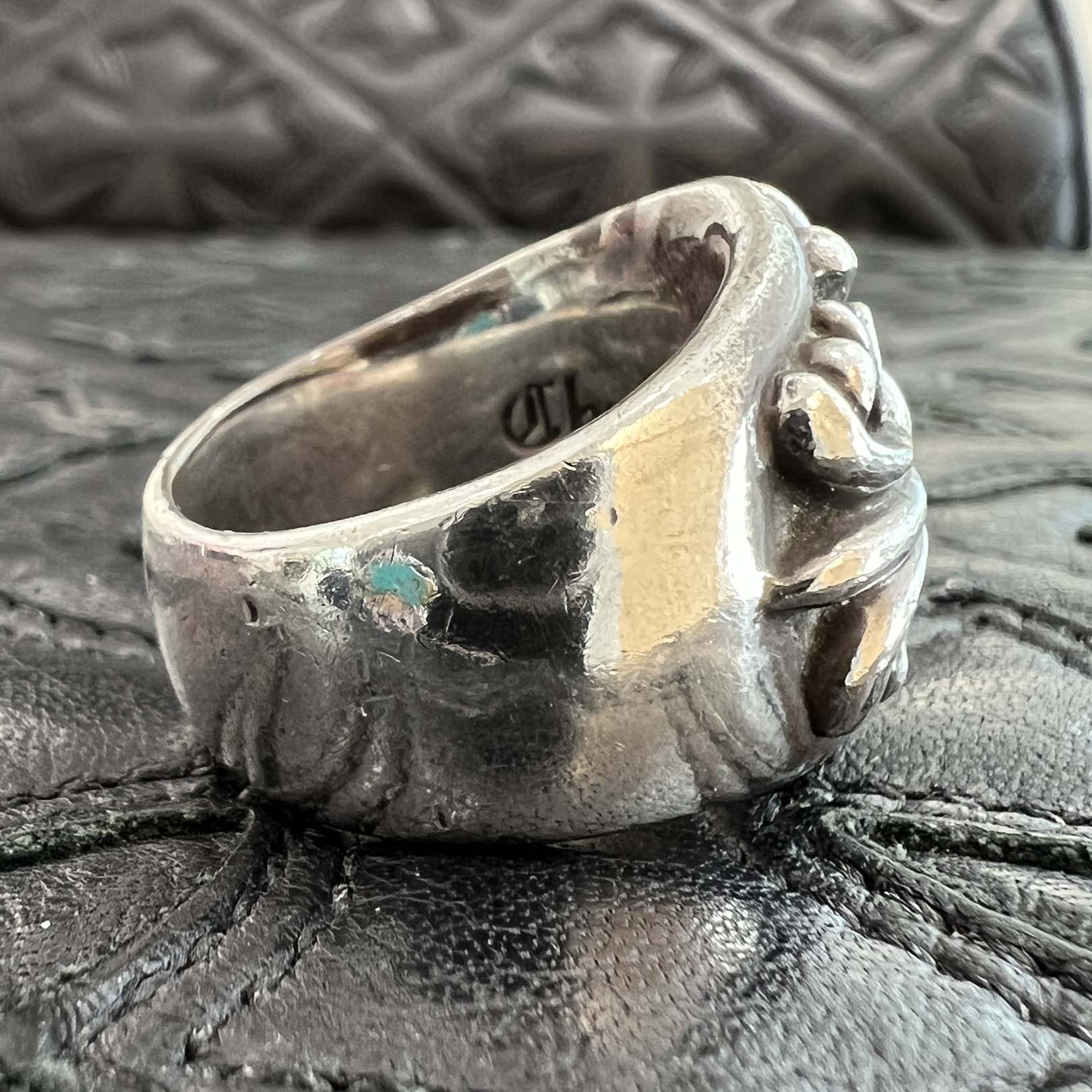 CHROME HEARTS KEEPER RING Size 18号 クロムハーツ キーパーリング