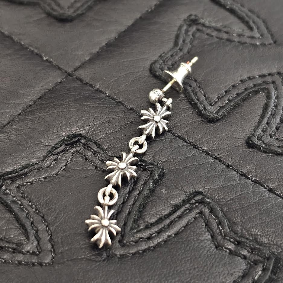 CHROME HEARTS Tiny E CH Plus 3 Drop Earring クロムハーツ タイニーE