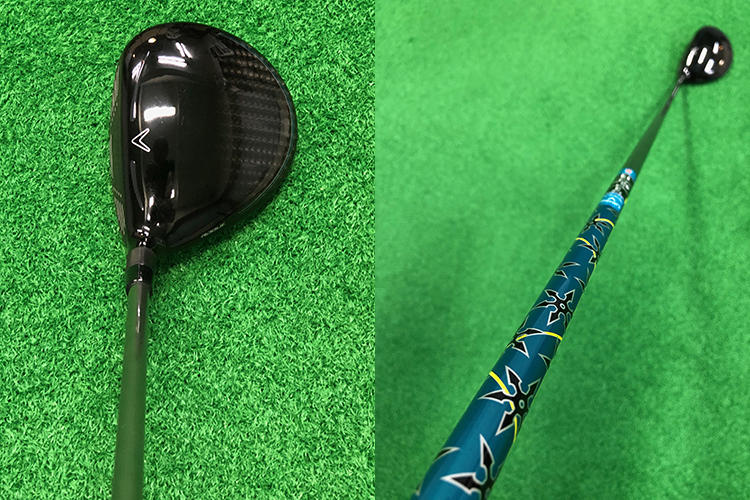 最新テクノロジーの効果でドライバー並に飛ばせる！」キャロウェイ