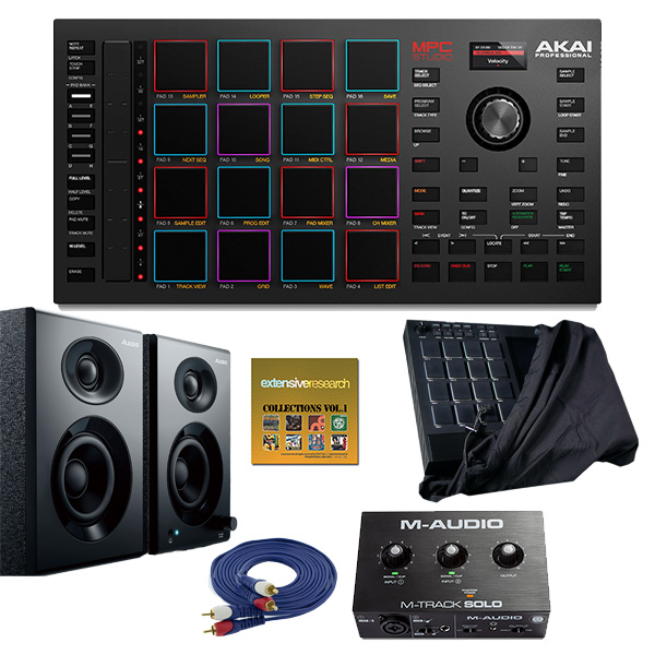 AKAI】「MPC Studio」サンプリング方法と使い方 初心者でもビート