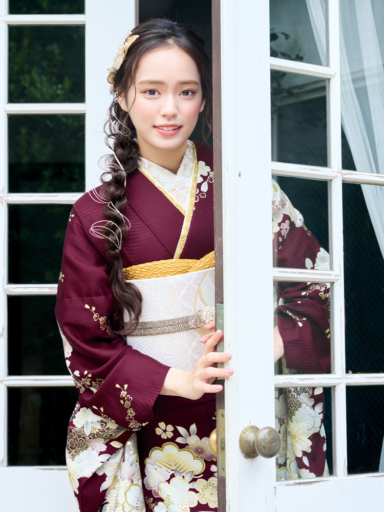 シンプルモダン振袖 H816 | 岐阜・大垣・一宮で振袖レンタル・購入