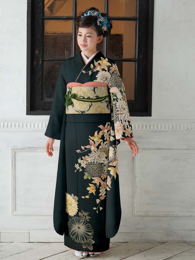 シンプルモダン振袖 2166 | 岐阜・大垣・一宮で振袖レンタル・購入