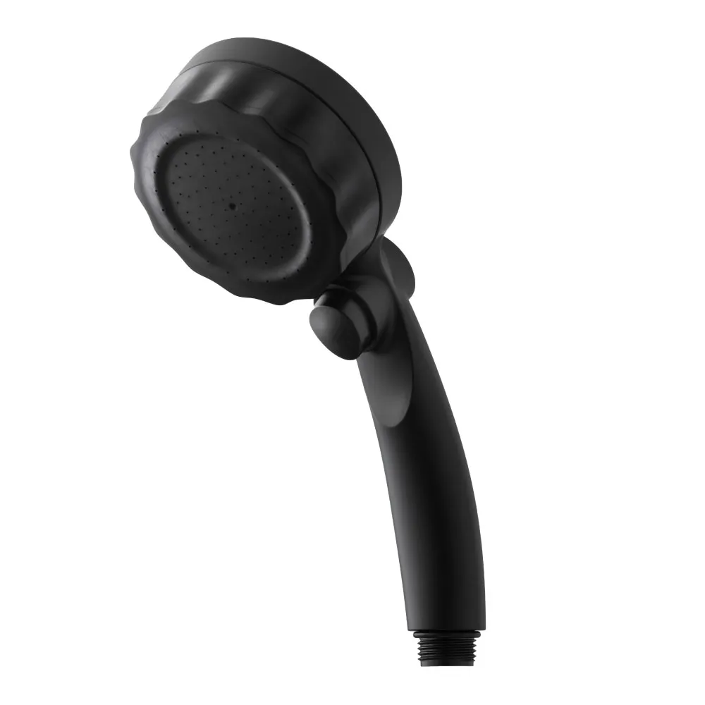 バブリーミスティシャワー2.0（マットブラック）ストップボタン付き