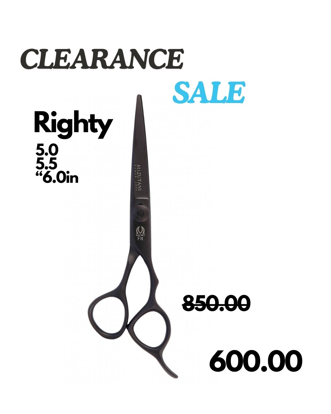 Fit Black – Mizutani Scissors