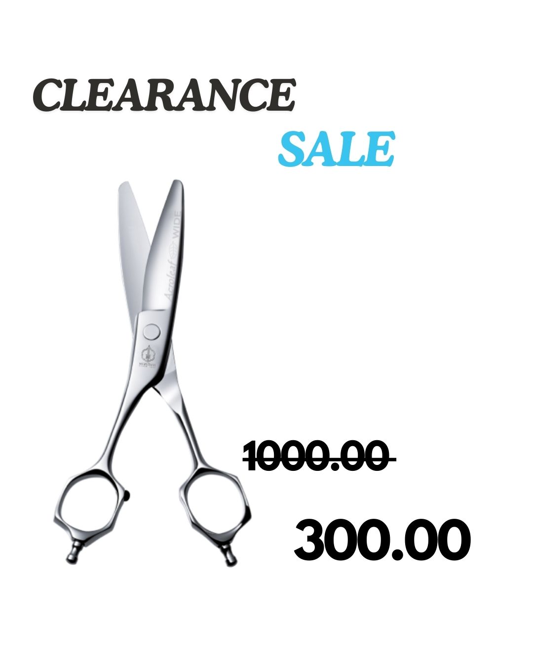 Acroleaf Wide M 5.5 Lefty – Mizutani Scissors